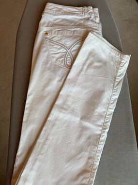 Calvin Klein White Skinny Pants